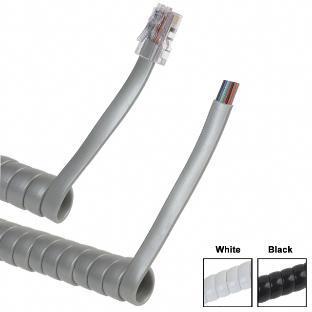 Modular Cable Plug to Cable 8p8c (RJ45, Ethernet) 14.00' (4.27m) Unshielded